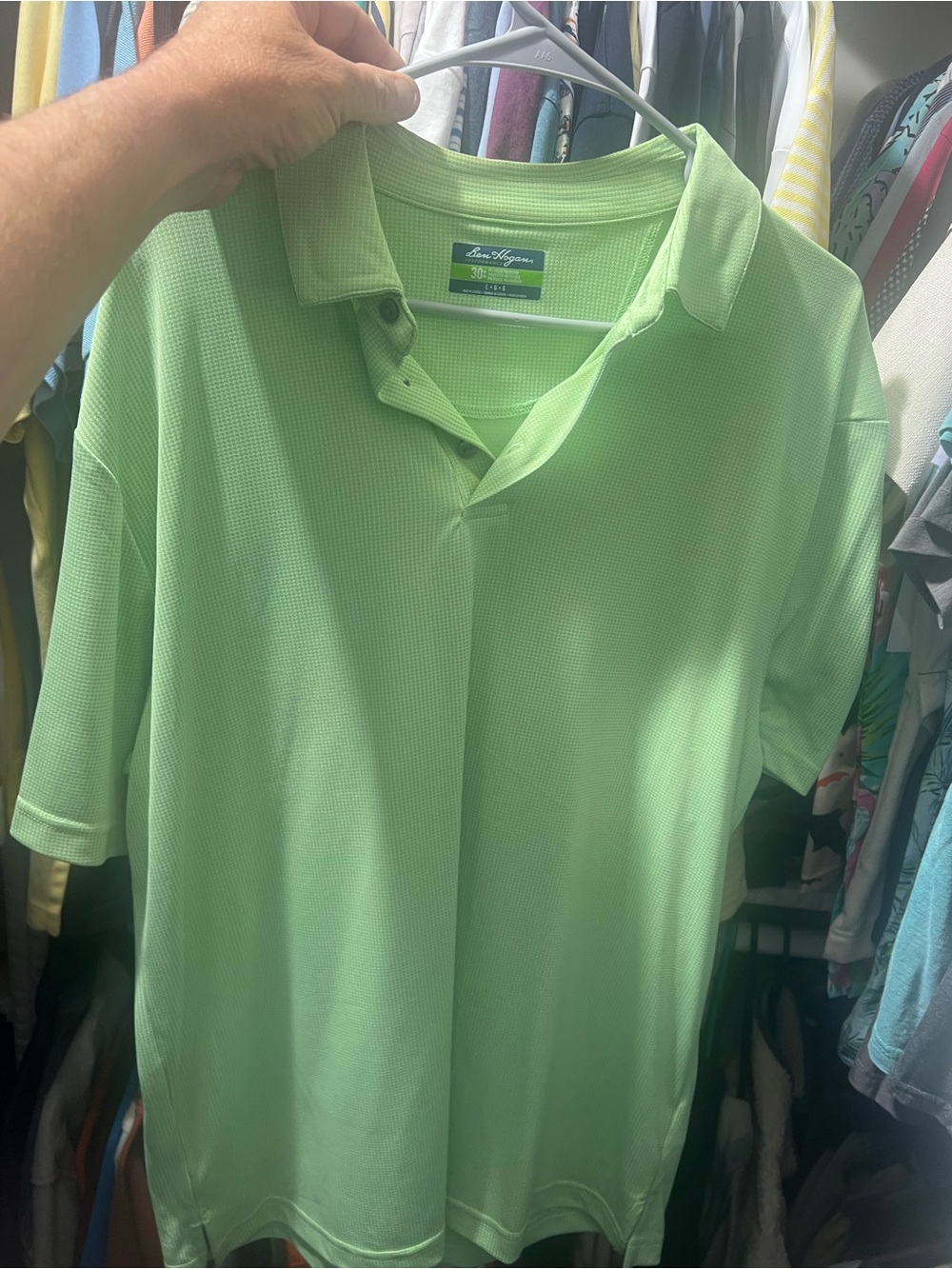 Alan Flusser Mint Green Polo Shirt